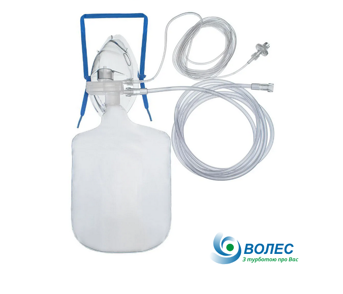 Маска (ковпак) ВОЛЕС киснева з резервуаром нереверсивна